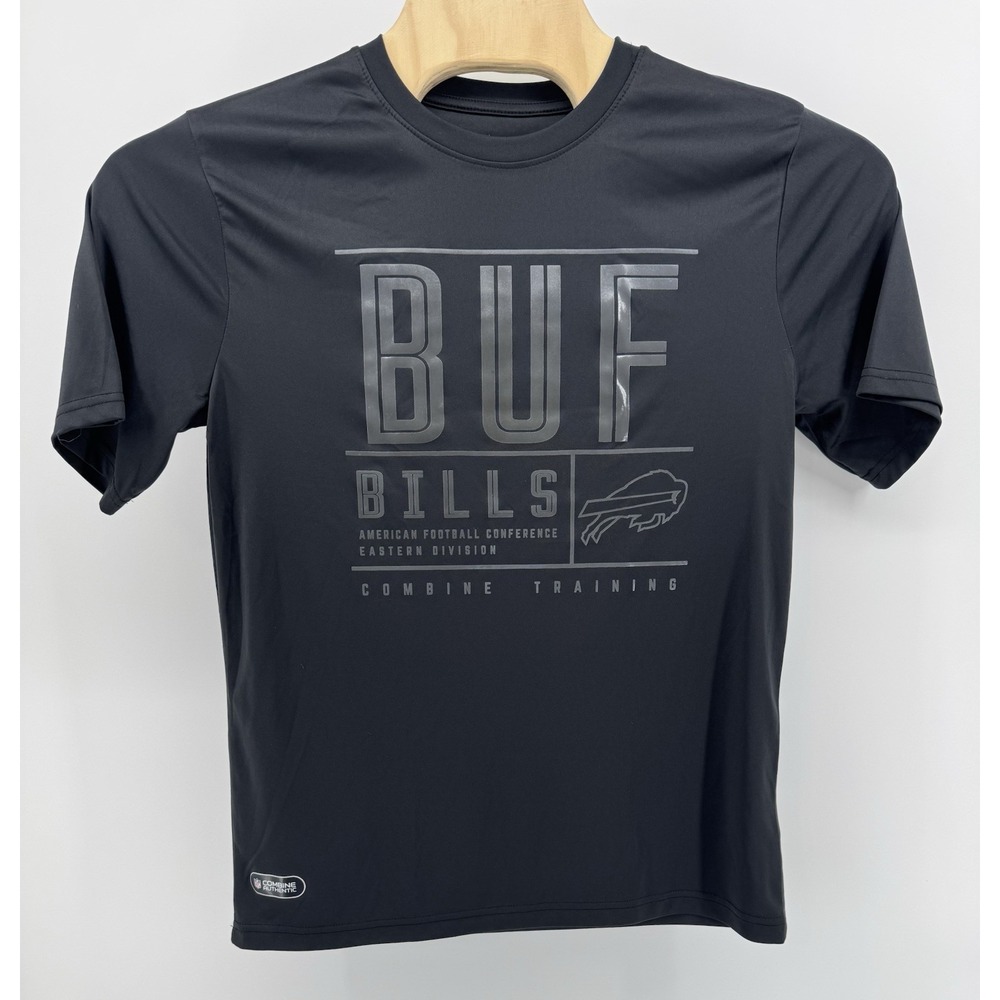 NFL Team Apparel Buffalo Bills Combine Training T-Shirt Football Men's Size M